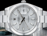 Rolex Datejust II 41 Argento Oyster 126300 Silver Lining 